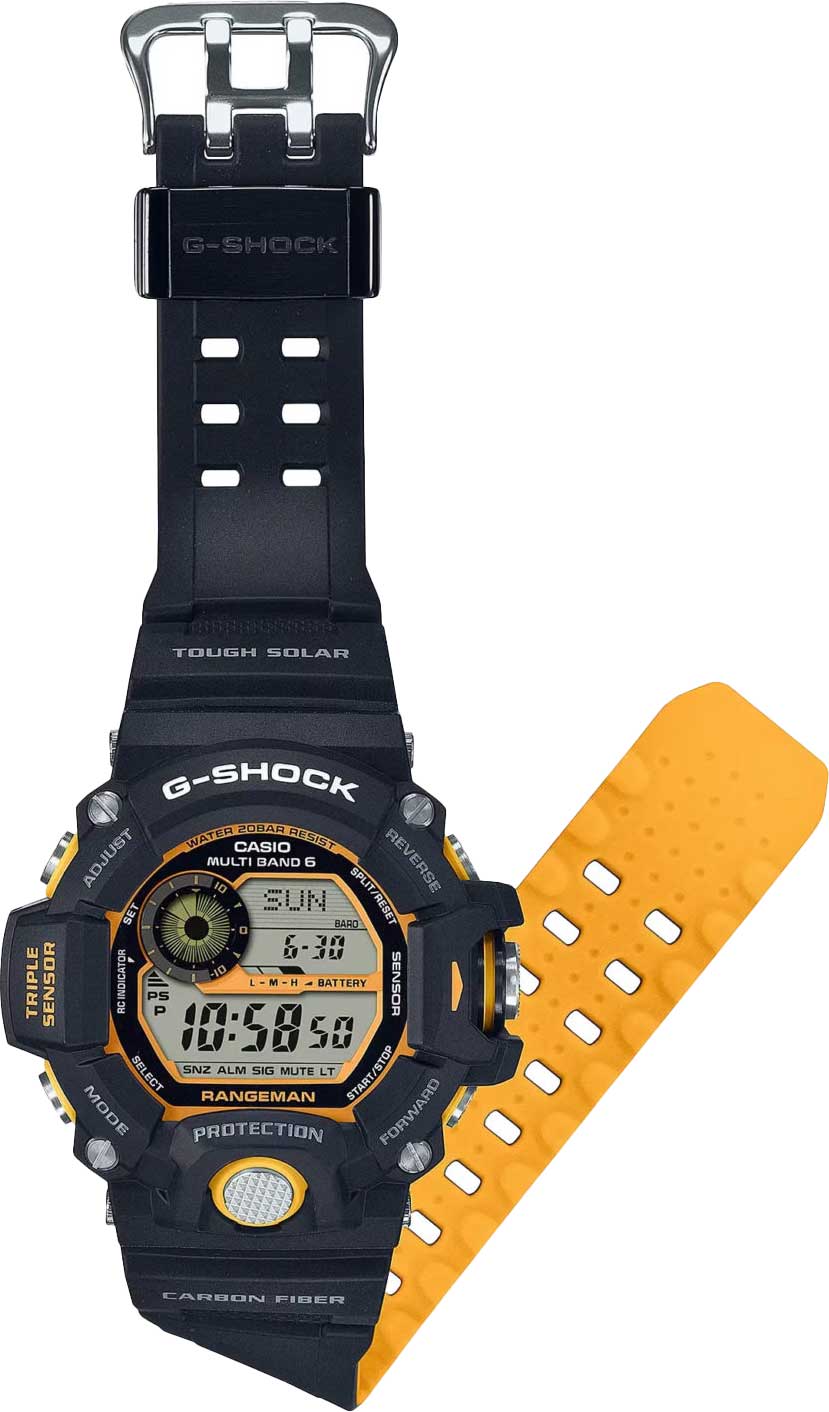 Casio Casio G-Shock GW-9400Y-1DR (GW-9400Y-1) Rangeman - задняя крышка пластик корпуса, япония часы