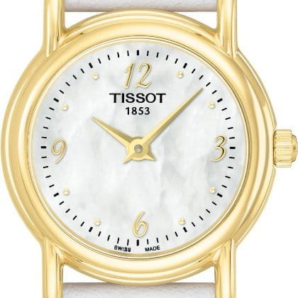 Tissot Tissot Carson 18K Gold T71.3.130.74 Carson, наручные женские часы фото под углом