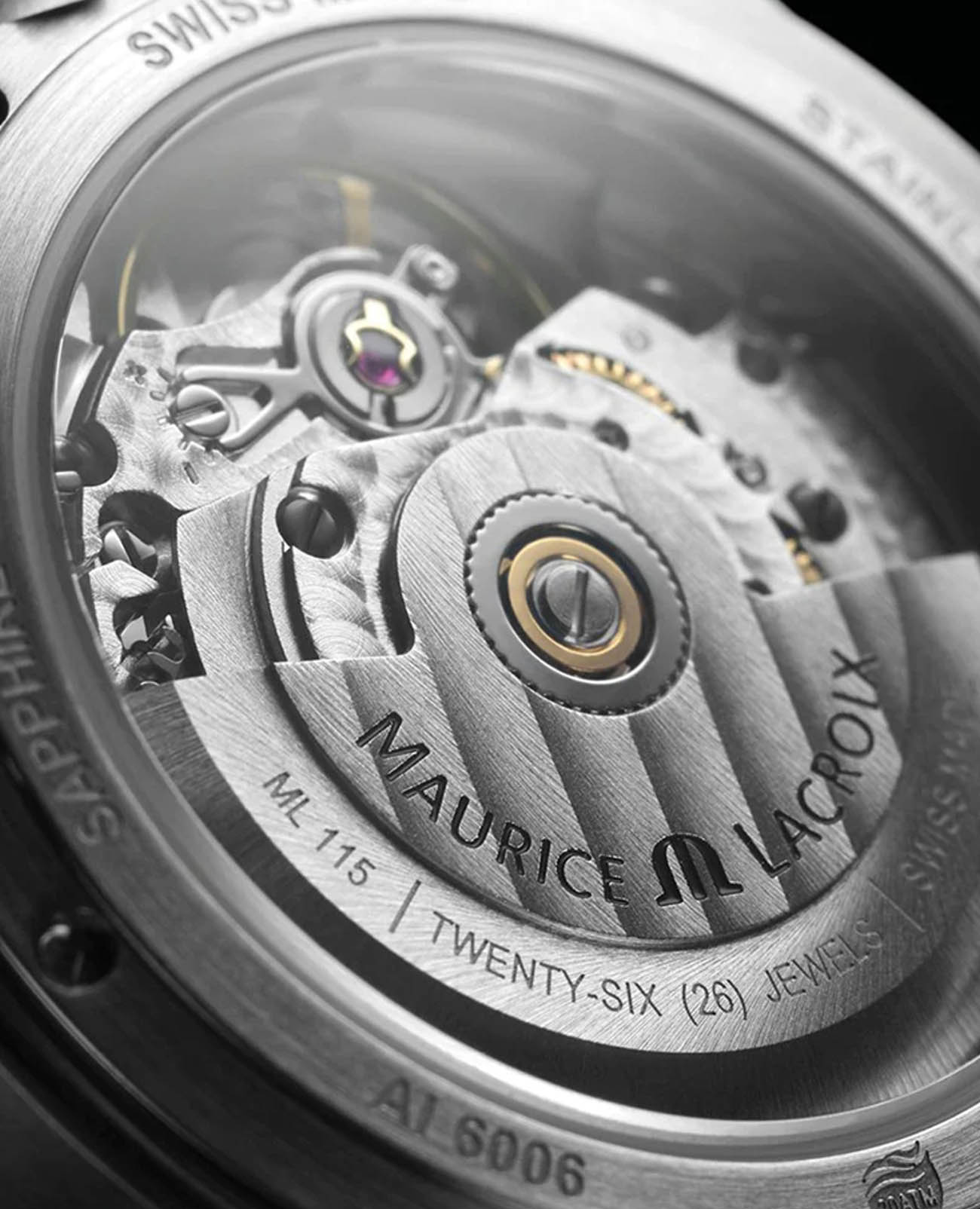 Maurice Lacroix Maurice Lacroix Aikon Automatic AI6006-PVY11-170-1 , наручные женские часы фото под углом