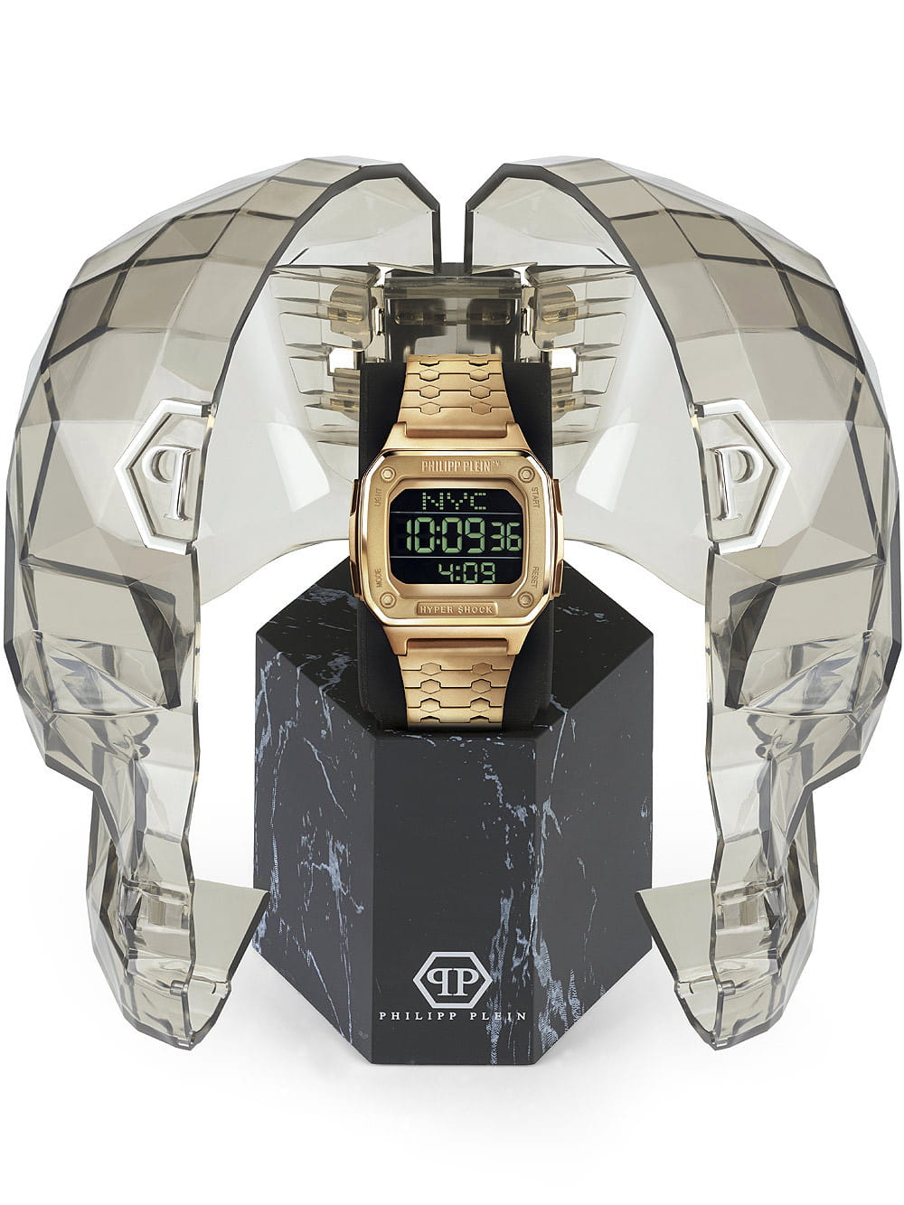 Оригинальные часы Philipp Plein Philipp Plein Hyper Shock PWHAA0621 кварцевые калибр механизма  общий вид