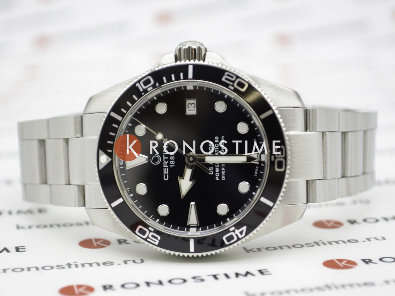 Оригинальные часы Certina Certina DS Action Chronograph C032.417.11.051.00 кварцевые калибр механизма g10.212 aa precidrive общий вид