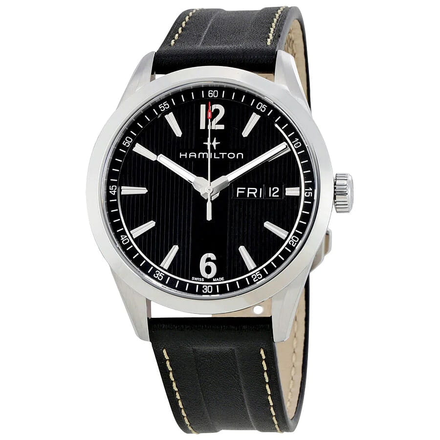 Hamilton Hamilton Broadway Day Date Quartz H43311735 , наручные мужские часы фото под углом