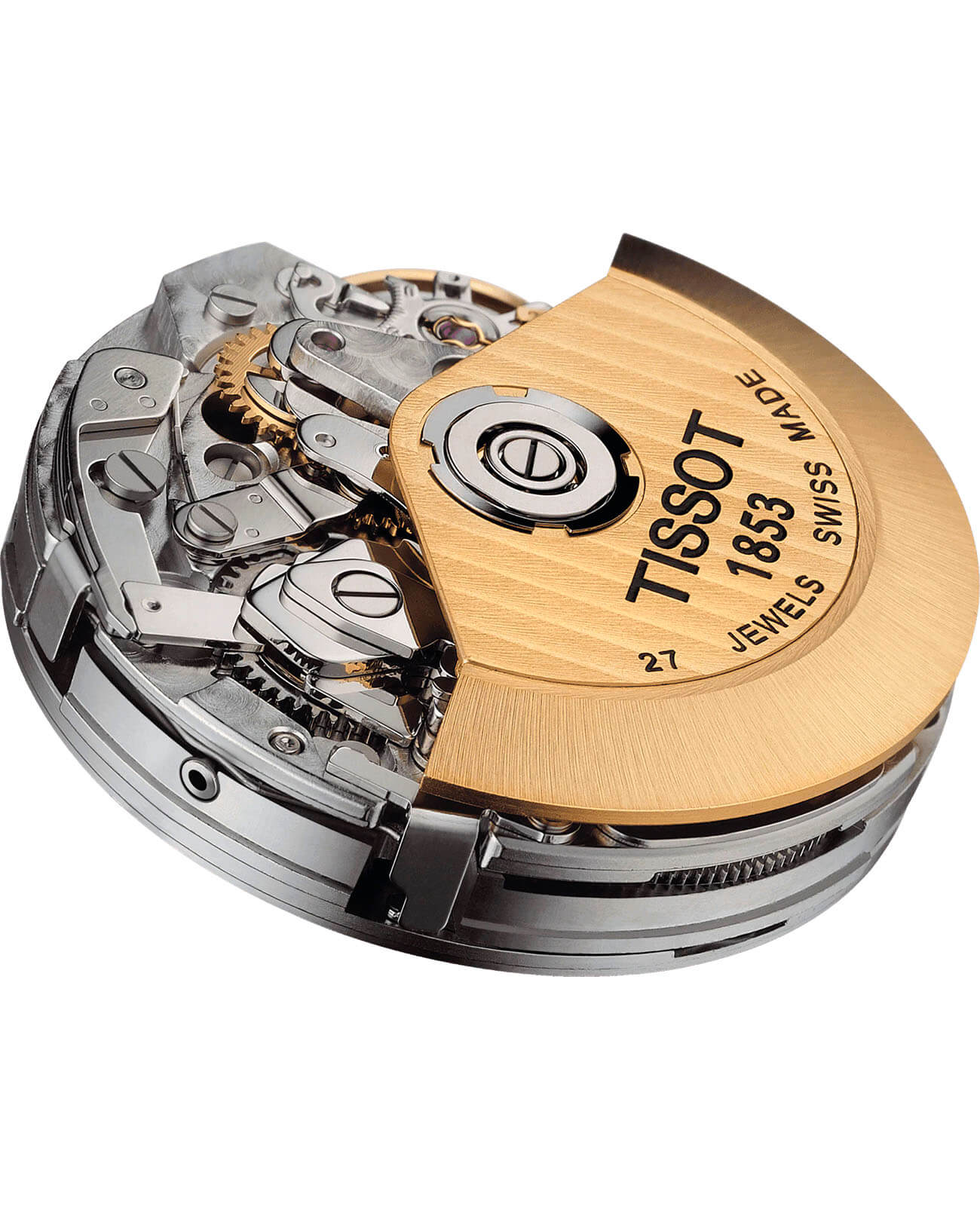 Tissot Tissot Bridgeport Automatic Valjoux T097.427.26.033.00, t-classic швейцария мужские часы на браслете кожаный боковой вид