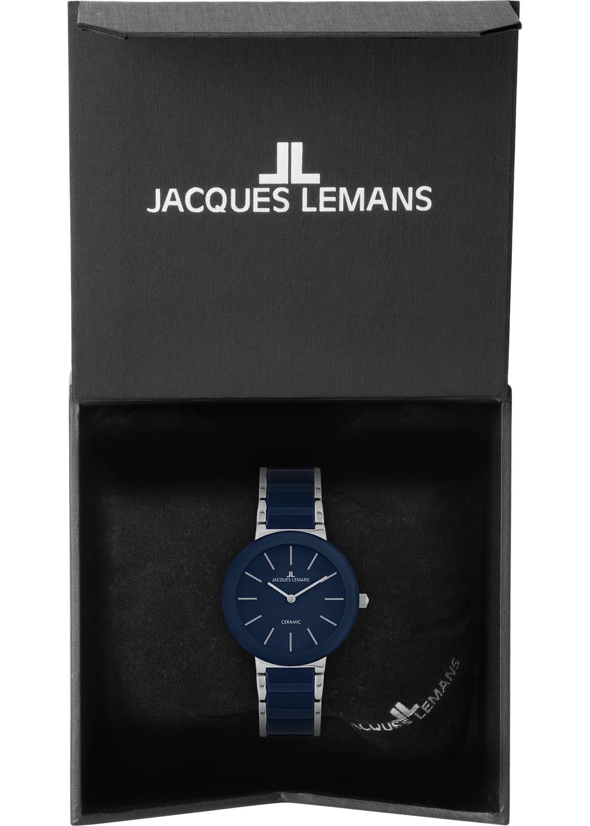 Jacques Lemans Jacques Lemans High Tech Ceramic 42-7Y , наручные женские часы фото под углом