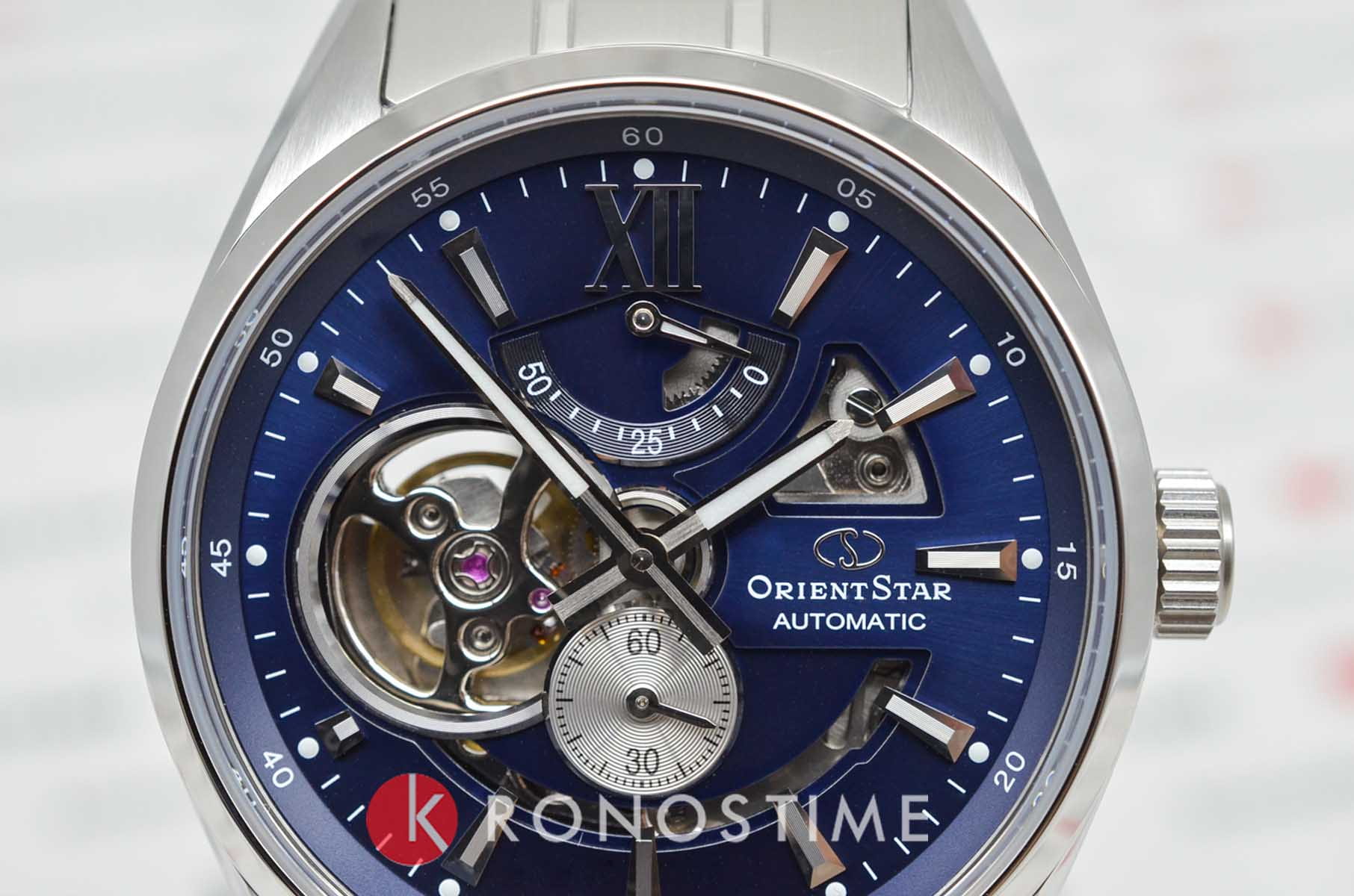 Orient Orient Star RE-AV0003L (RK-AV0003L), star япония мужские часы на браслете нержавеющая сталь боковой вид