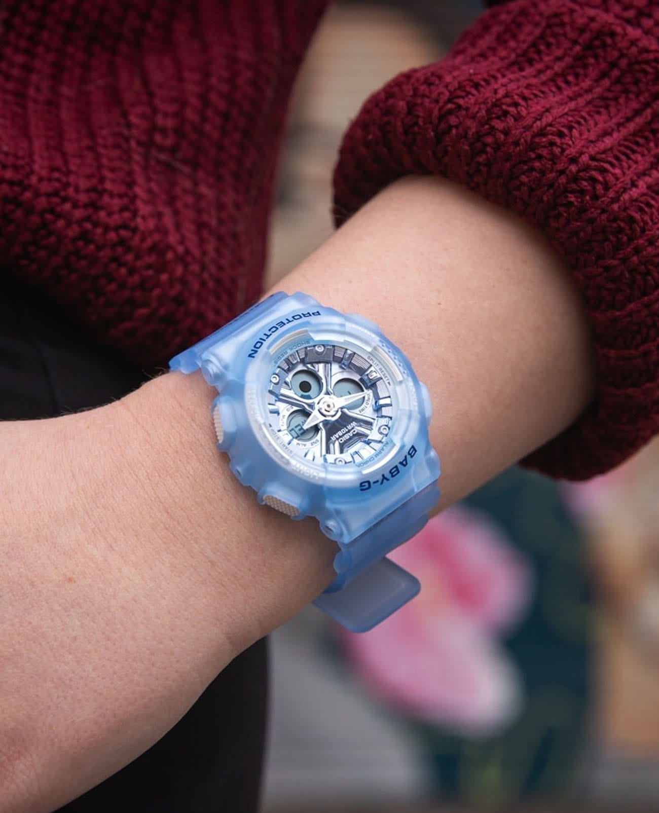 Casio Casio Baby-G BA-130CV-2ADR , наручные женские часы фото под углом