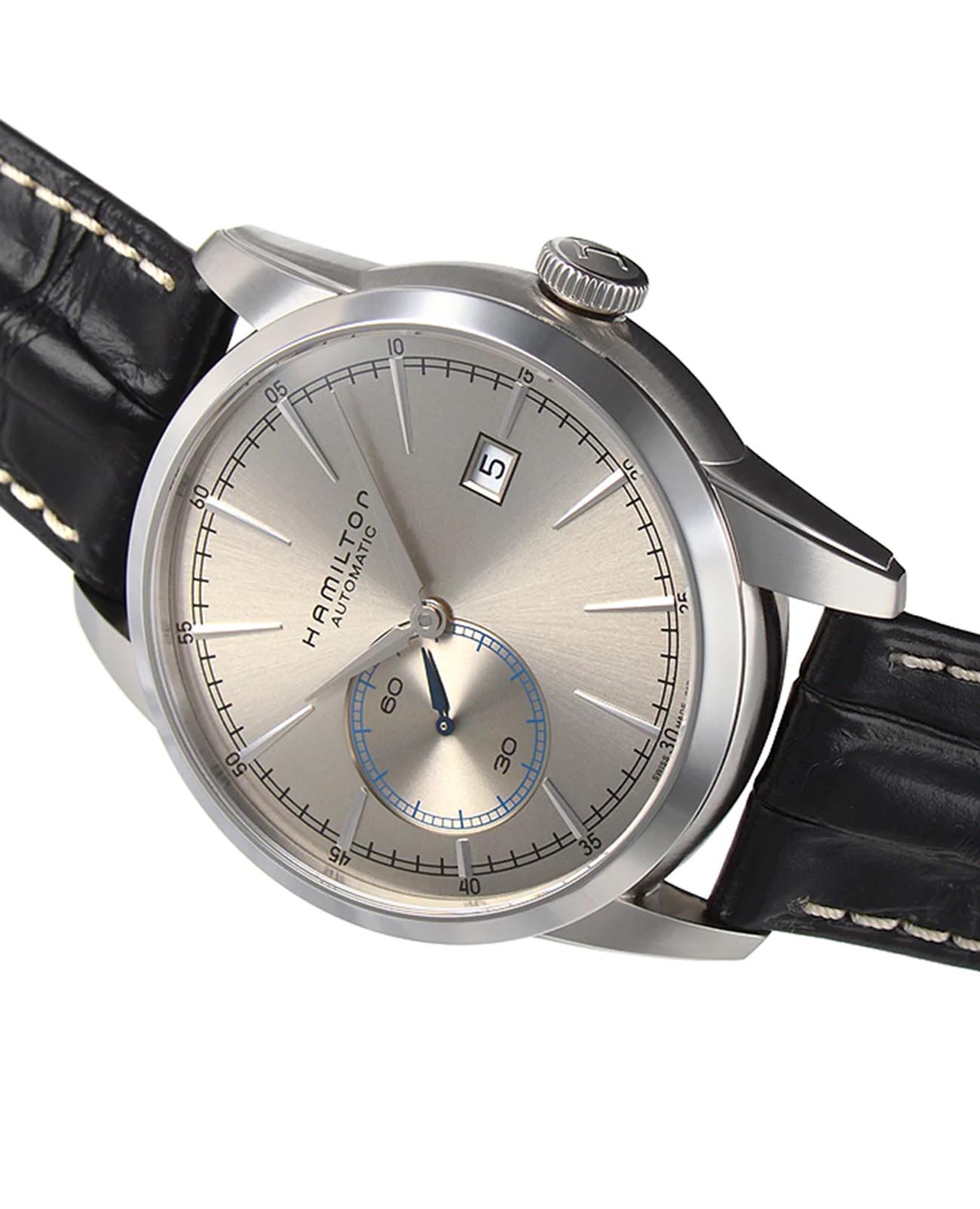 Оригинальные часы Hamilton Hamilton American Classic Railroad Small Second Auto H40515781 механические калибр механизма h-22 общий вид