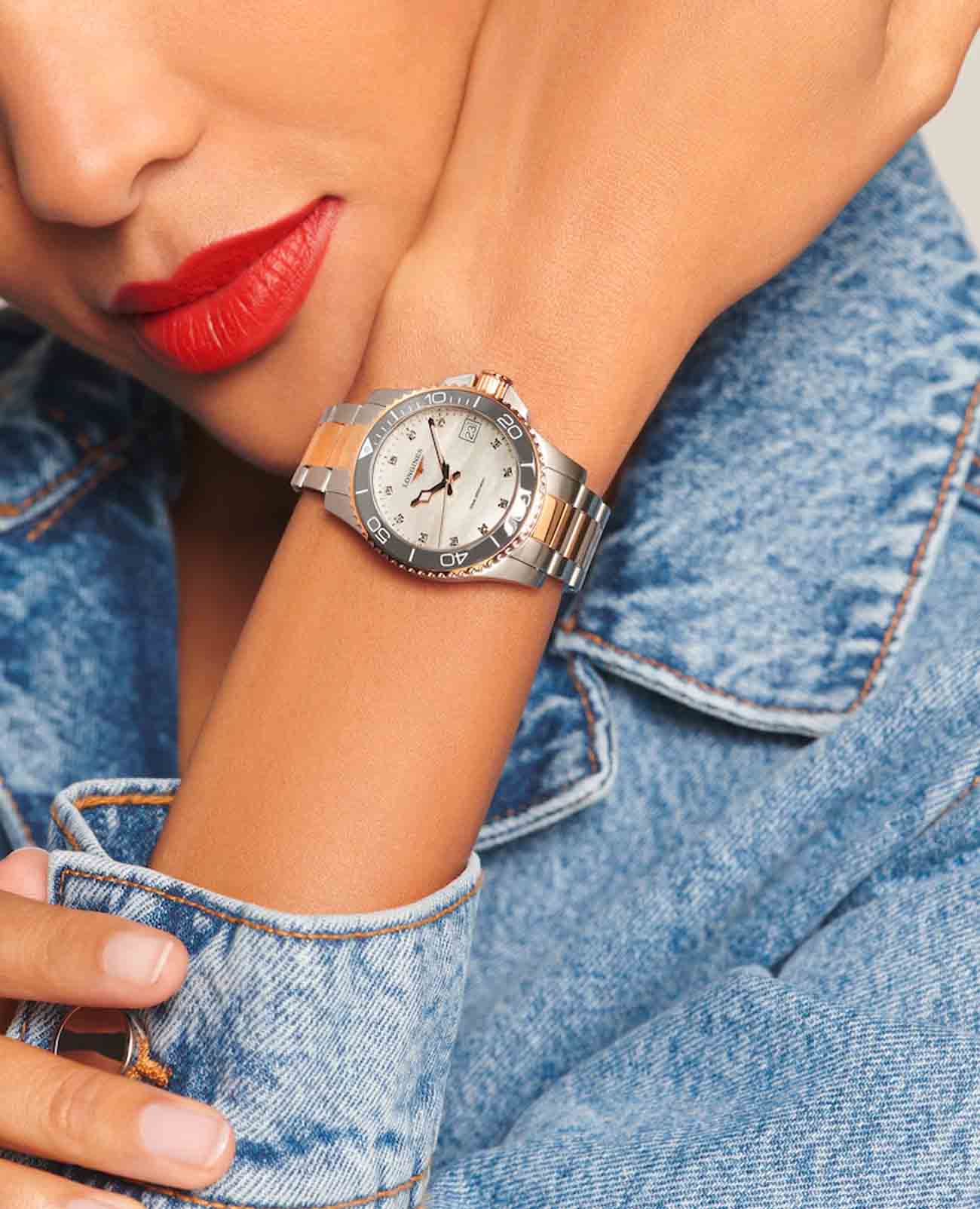 Longines Longines HydroConquest L3.370.3.89.6  - задняя крышка керамика сталь металл корпуса, швейцария часы