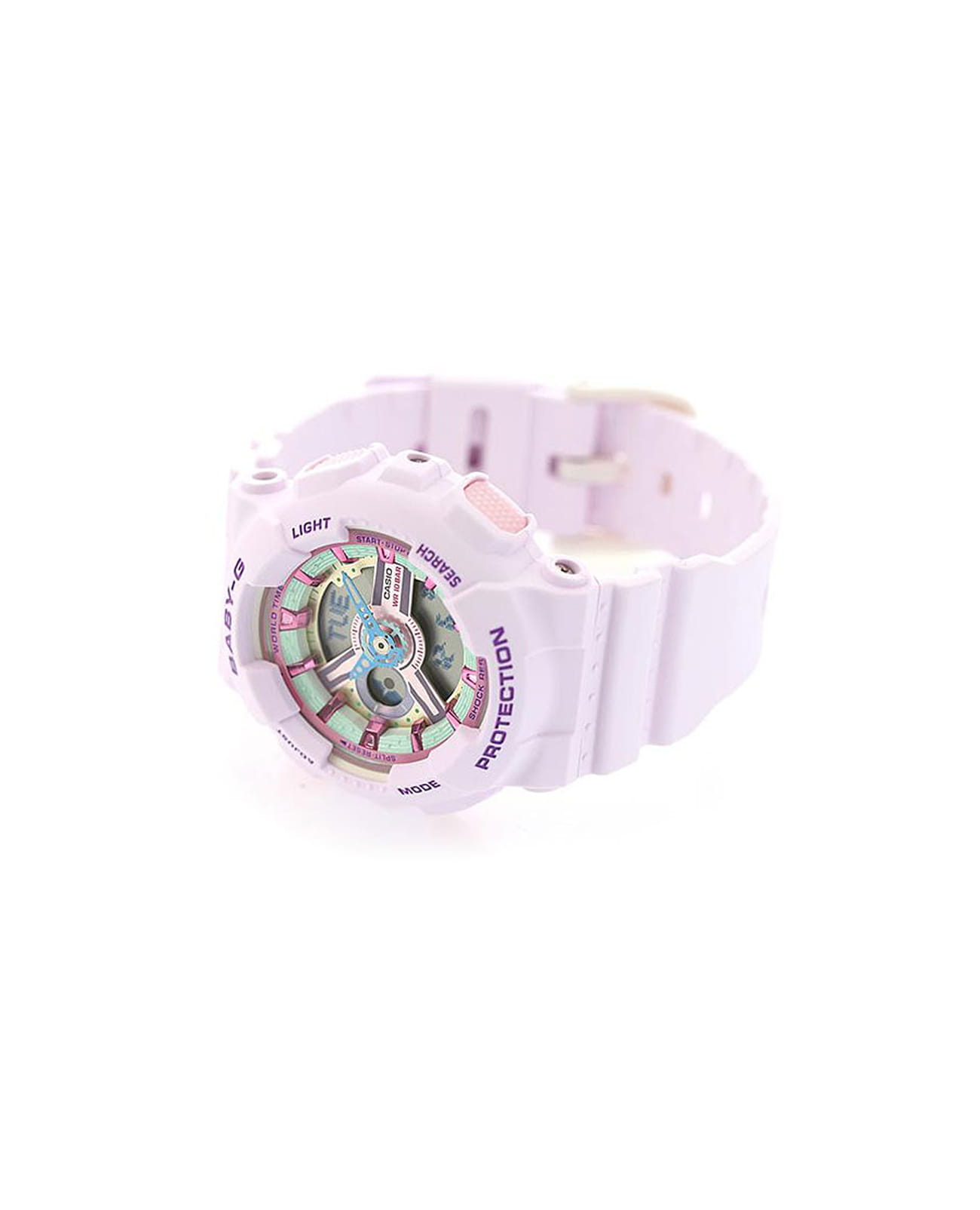 Casio Casio Baby-G BA-110XPM-6ADR кварцевые женские часы часы крупный план  циферблата