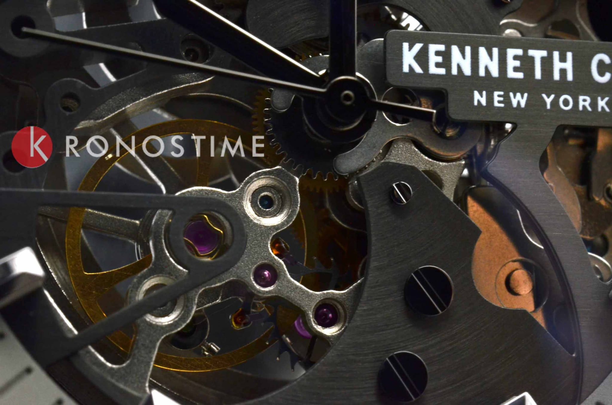 Kenneth Cole Kenneth Cole Automatic KCWGY0058903 , наручные мужские часы фото под углом