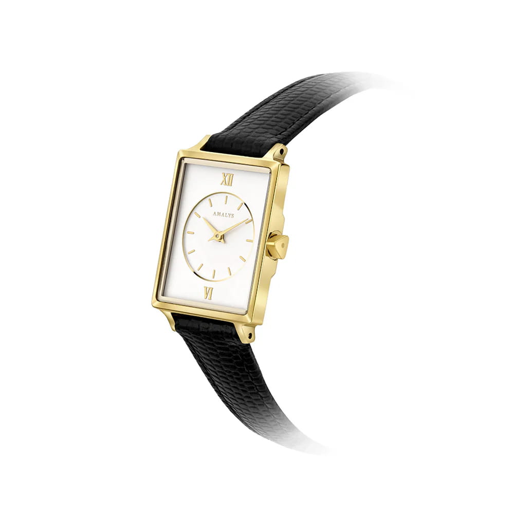 Amalys Amalys Hepburn AMW-154,  бельгия женские часы на браслете кожаный боковой вид