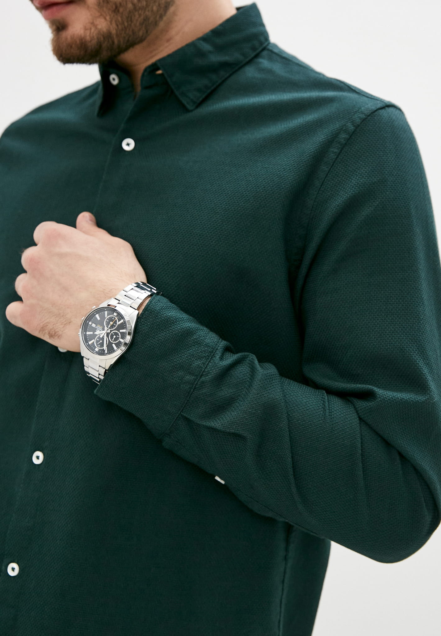 Casio Casio Edifice EFV-560D-1A EFV, наручные мужские часы фото под углом