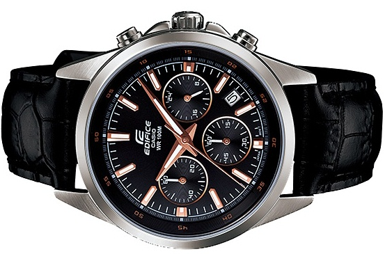 Casio Casio Edifice EFR-527L-1A EFR, наручные мужские часы фото под углом