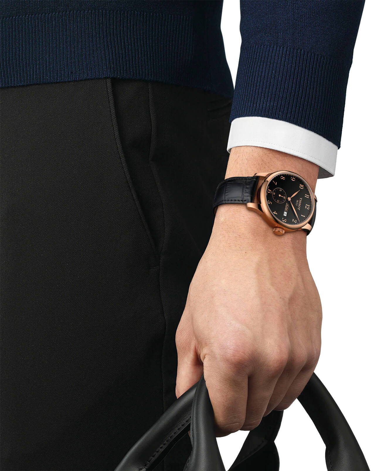 Tissot Tissot Le Locle Automatic Petite Seconde T006.428.36.052.00 Le Locle Automatic, наручные мужские часы фото под углом