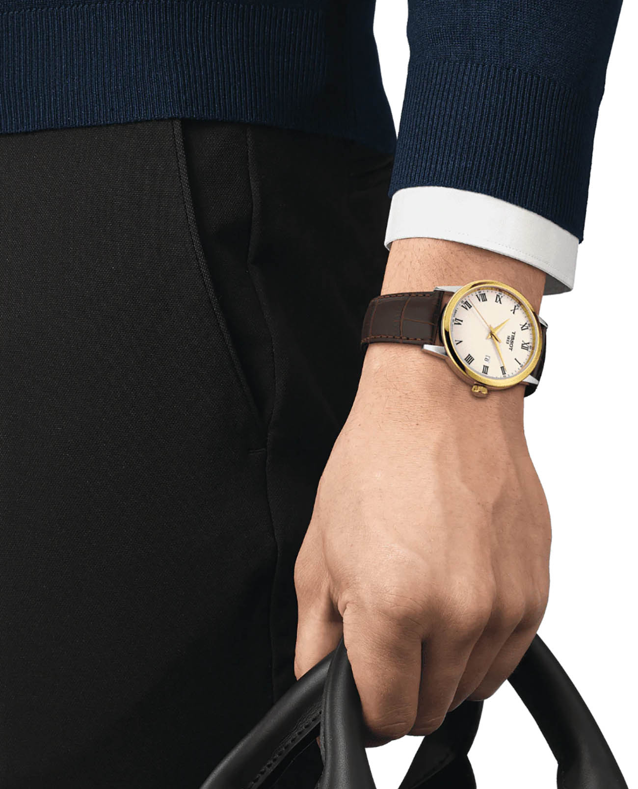 Tissot Tissot Classic Dream T129.410.26.263.00 Classic Dream, наручные мужские часы фото под углом