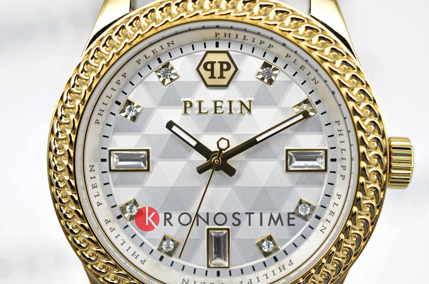 Philipp Plein Philipp Plein Queen PWCDA0324 женские часы белый циферблат на запястье