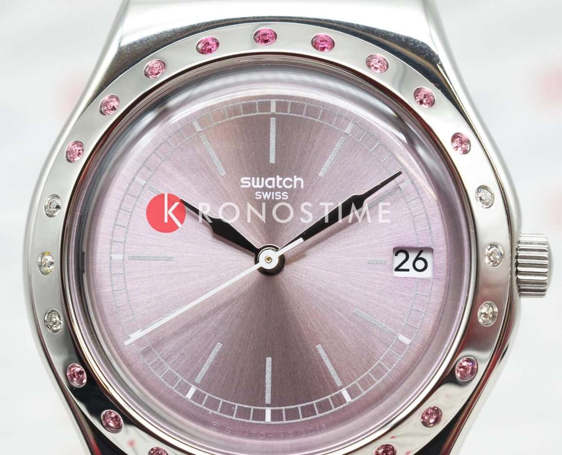 Swatch Swatch I Medium Standard YLS455G, gent швейцария женские часы на браслете нержавеющая сталь боковой вид