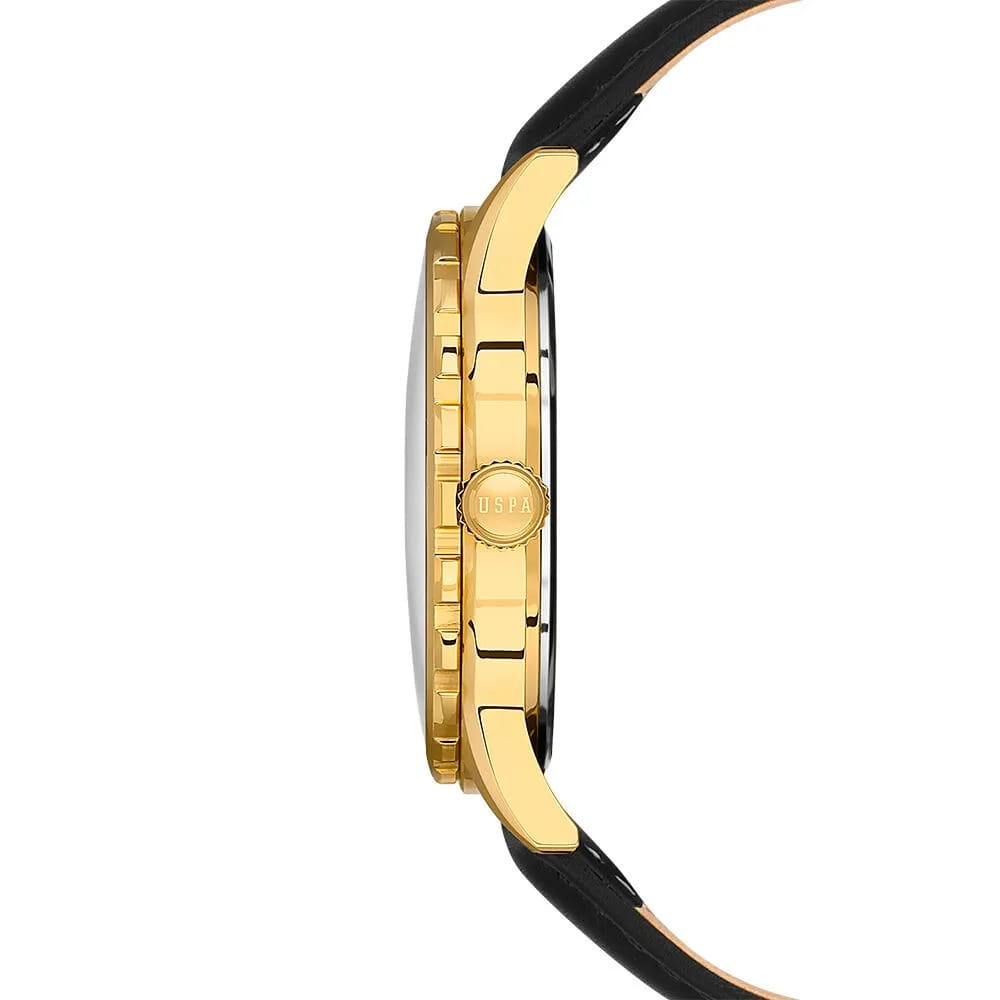 U.S. Polo Assn. U.S. Polo Assn. Fundamental USPA1069-07 , наручные мужские часы фото под углом