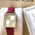 Часы Anne Klein Rectangular Leather 3702CHRD фото 6