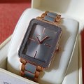 Часы Anne Klein Rectangular Metal 3694GYRG фото 9