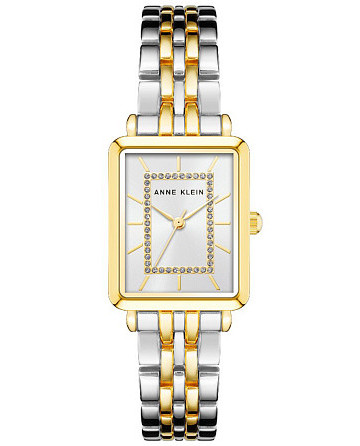 Anne Klein Rectangular Metal 3761SVTT